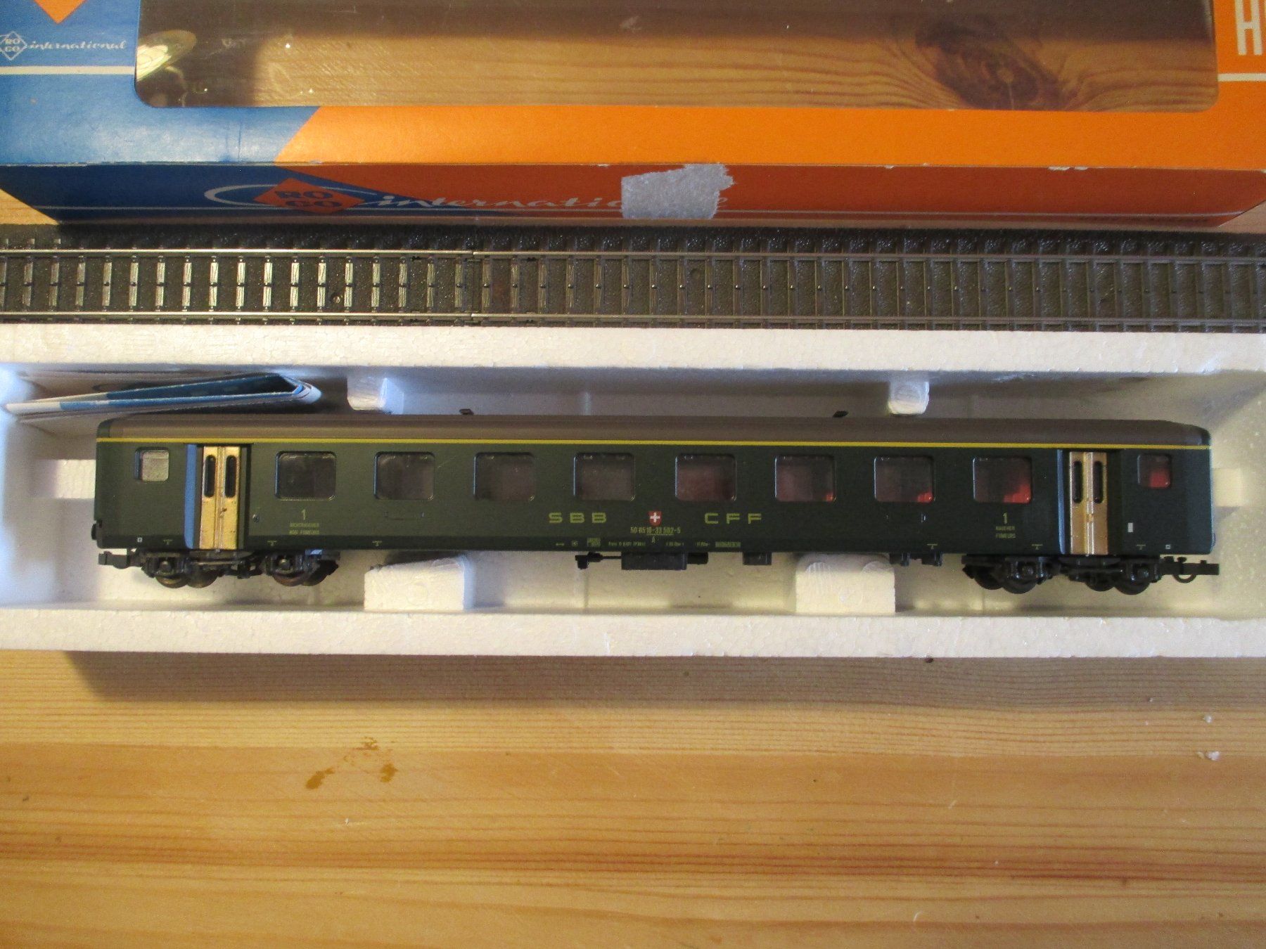 Roco Modellini di ferrovie: Roco H0 Nr.4239 SBB 1. Kl. DC – Usato da Breitenbach venduto da anti11