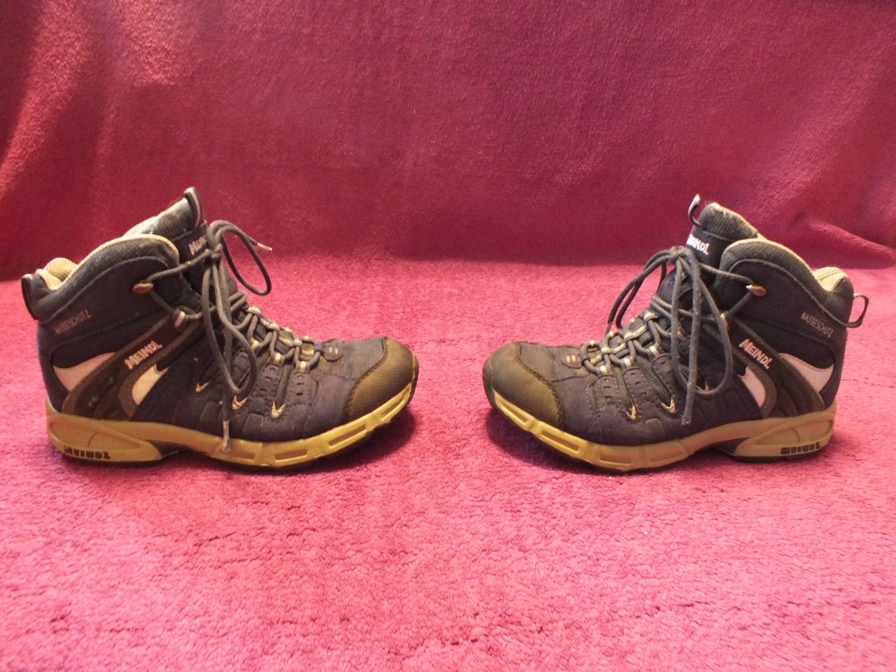 Meindl Scarpe per ragazzi: Meindl Snap Junior MID Wanderschuh / Schuhe in Gr. 34 – Usato da Müllheim Dorf venduto da Seeeule01 6