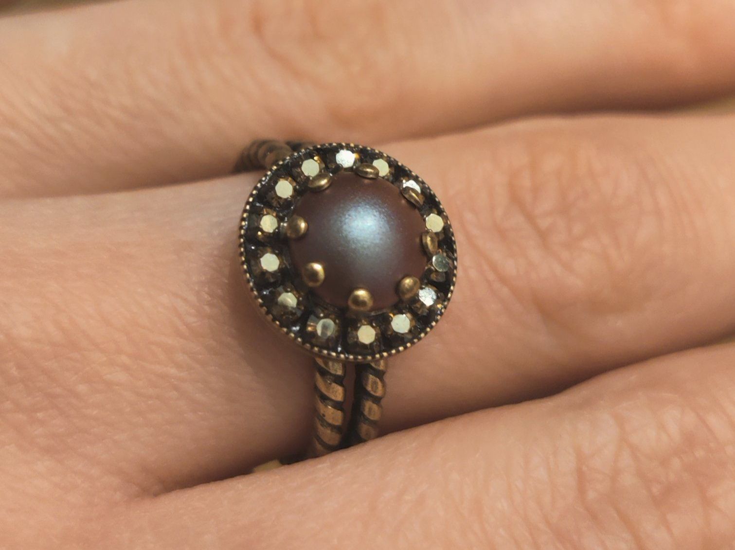 Bagues: Konplott Ring - braun, Messing – Neuf (Voir description) à Schönenwerd par sal_75dx