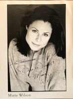 Marie Wilson 1974- Autogramm signiert Foto 20x25cm