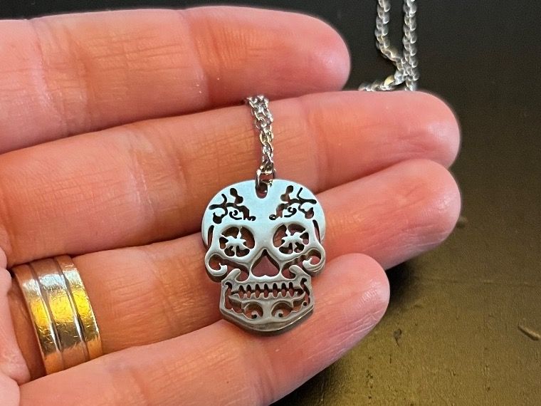 Ciondoli: Amulett/ Anhänger Sante Muerte – Nuovo (secondo la descrizione) da Gams venduto da Mariawicca 3