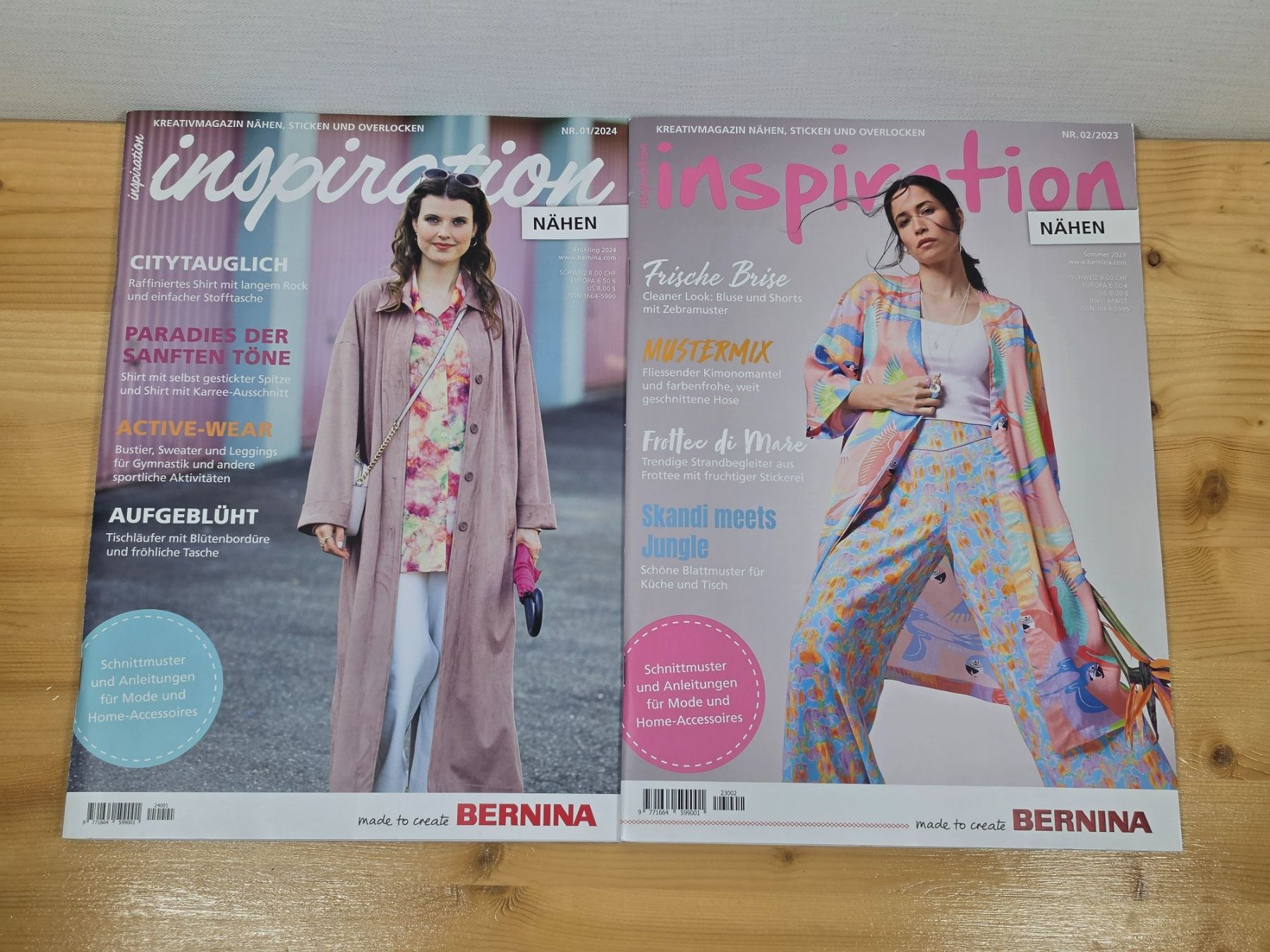 Schnittmuster: Set: 15 BERNINA Inspiration Hefte – Gebraucht aus Wil SG von gle_n2ty 1