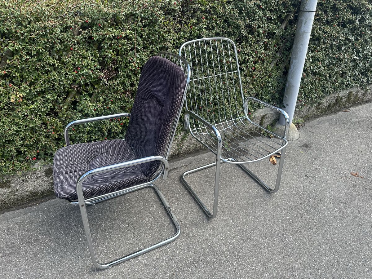 Sedie: Freischwinger Stühle von Gastone Rinaldi – Usato da Zürich venduto da inf_995m 9