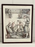 Signierter Litho "Feux de Casse Couard" von Regos Massarotte