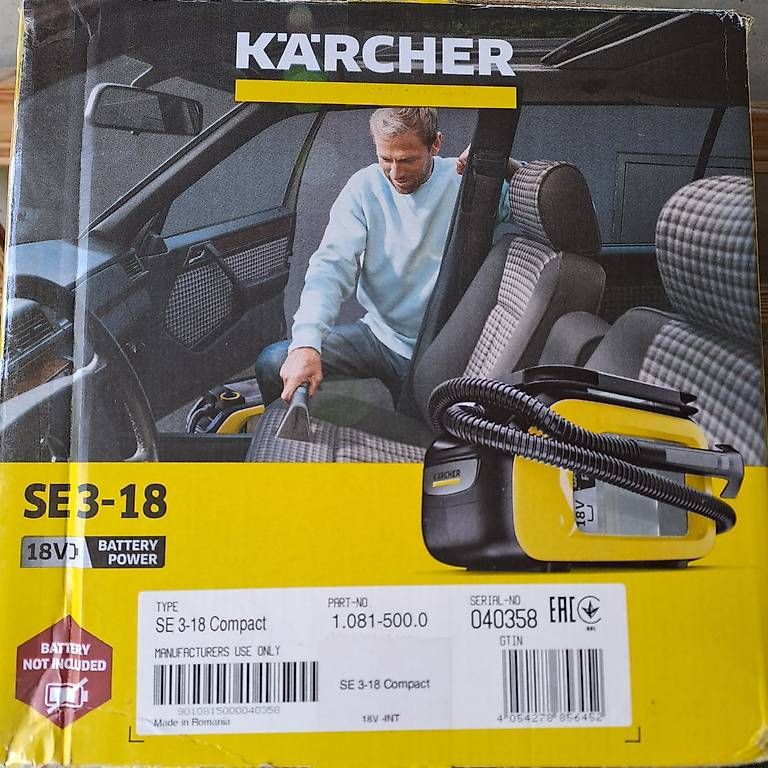 Kärcher Toutes les machines: Kärcher Waschsauger SE 3-18 Compact Home – Neuf avec emballage d'origine à Heimberg par Bzafira 2