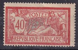 YT 119 40c Rouge Neuf** Côte 65€