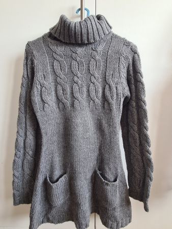 Lässiger Rollkragenpullover, auch Versand möglich