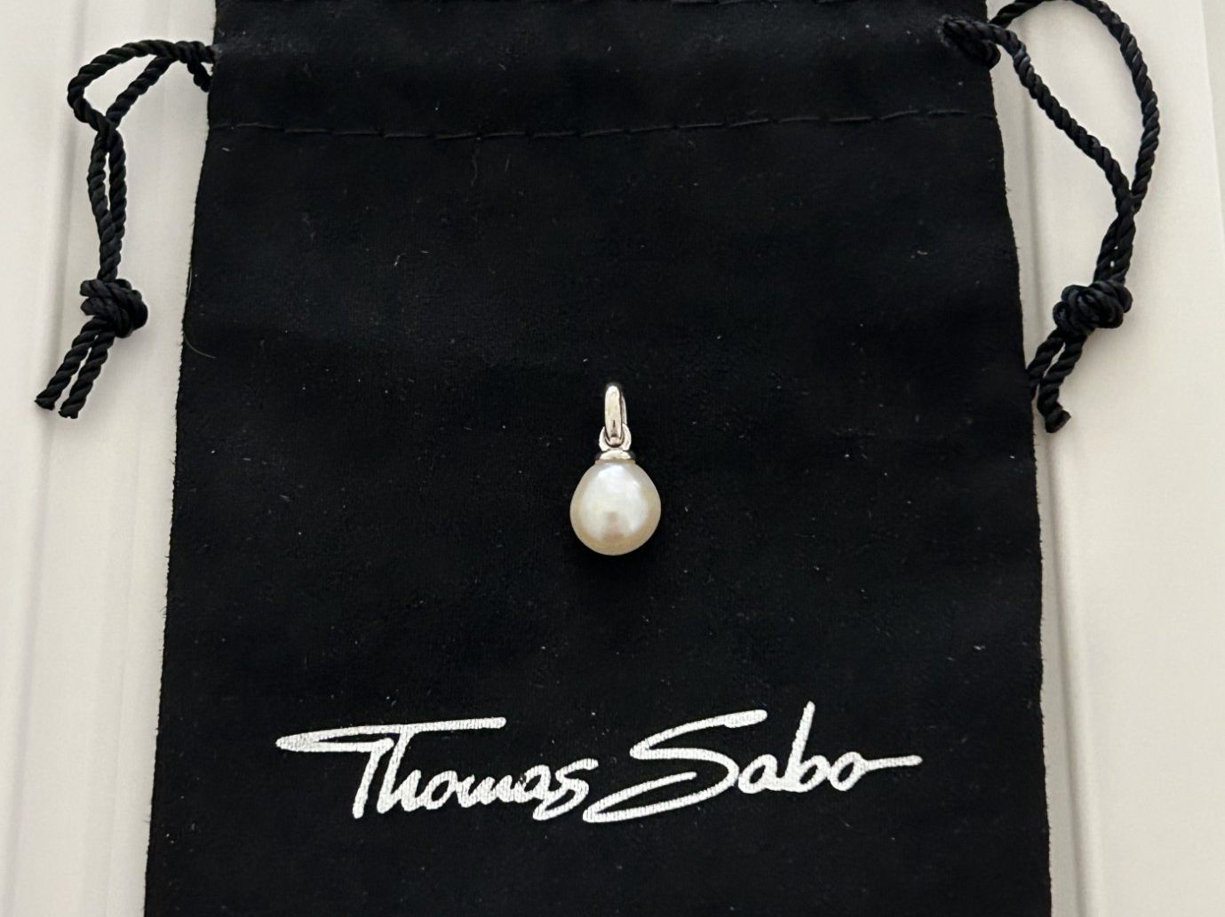 Thomas Sabo Pendentifs: Original Thomas Sabo Charm-Anhänger Connect mit Perle – Neuf (Voir description) à Rheinfelden par Boutique_Luxe