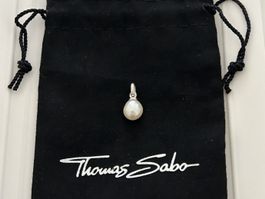 Original Thomas Sabo Charm-Anhänger Connect mit Perle
