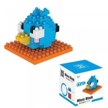 Nanoblock Kit di costruzioni: Boyu - Micro Block - Angry Bird - Blue 8129A – Nuovo e nell'imballaggio originale da Hochdorf venduto da ruest-online