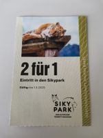 2 für 1 Eintritt, Siky Park Crémines