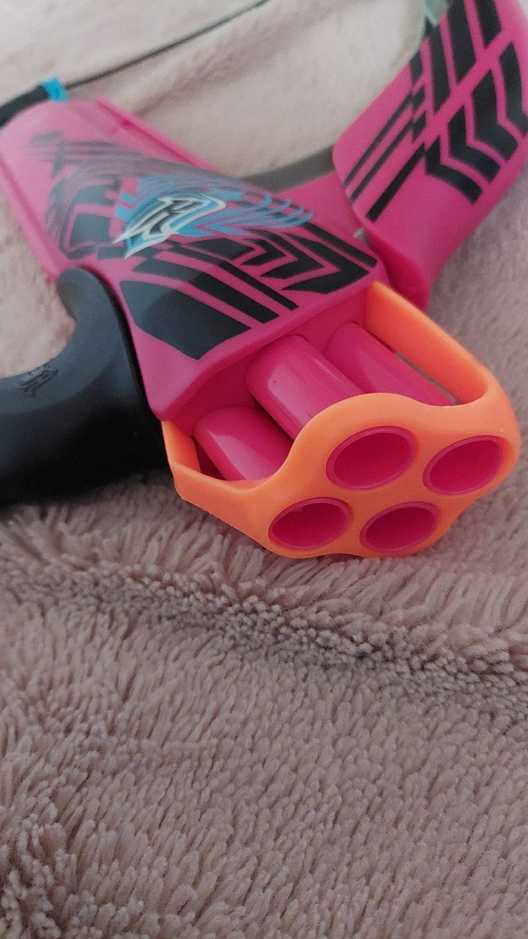 Nerf Giocattoli: Nerf Rebelle Strongheart/ Bow Blaster/Armbrust Mädchen Nerf – Usato da Basel venduto da O-MEGA 4