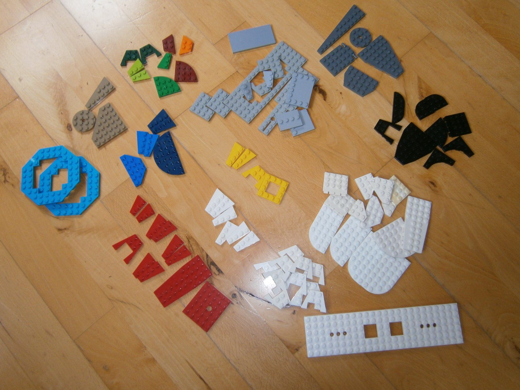 Lego Giocattoli: Lego Verschiedene Spezialplatten – Usato da Glarus venduto da swimmy