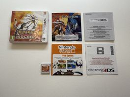 Jeu Nintendo 3DS Pokemon Soleil état comme neuf