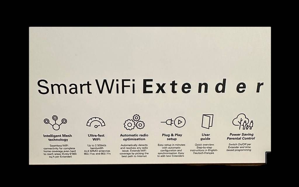 Salt WiFi: Salt Smart WiFi Extender  wie neu – Usato da Basel venduto da NunzioD 2