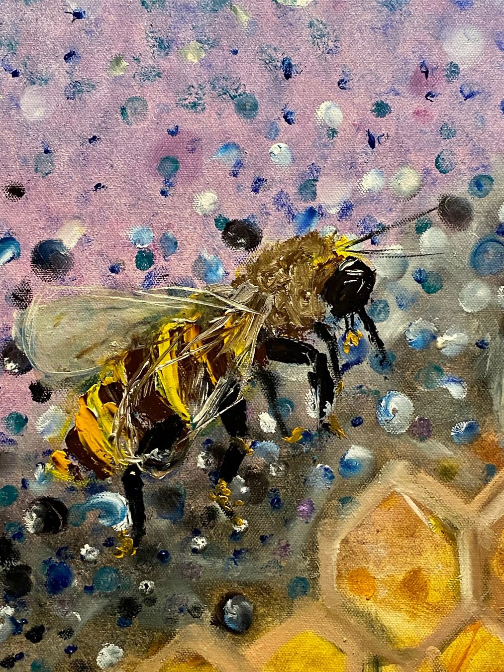 Dipinti: Leben der Bienen Oil Bild Kunst Doks – Nuovo e nell'imballaggio originale da Beromünster venduto da dok_b8mf 8