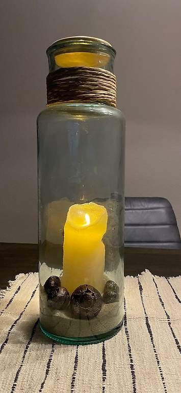 Lampade: Deko Leuchte im Glas – Usato da Birrwil venduto da Borro 1
