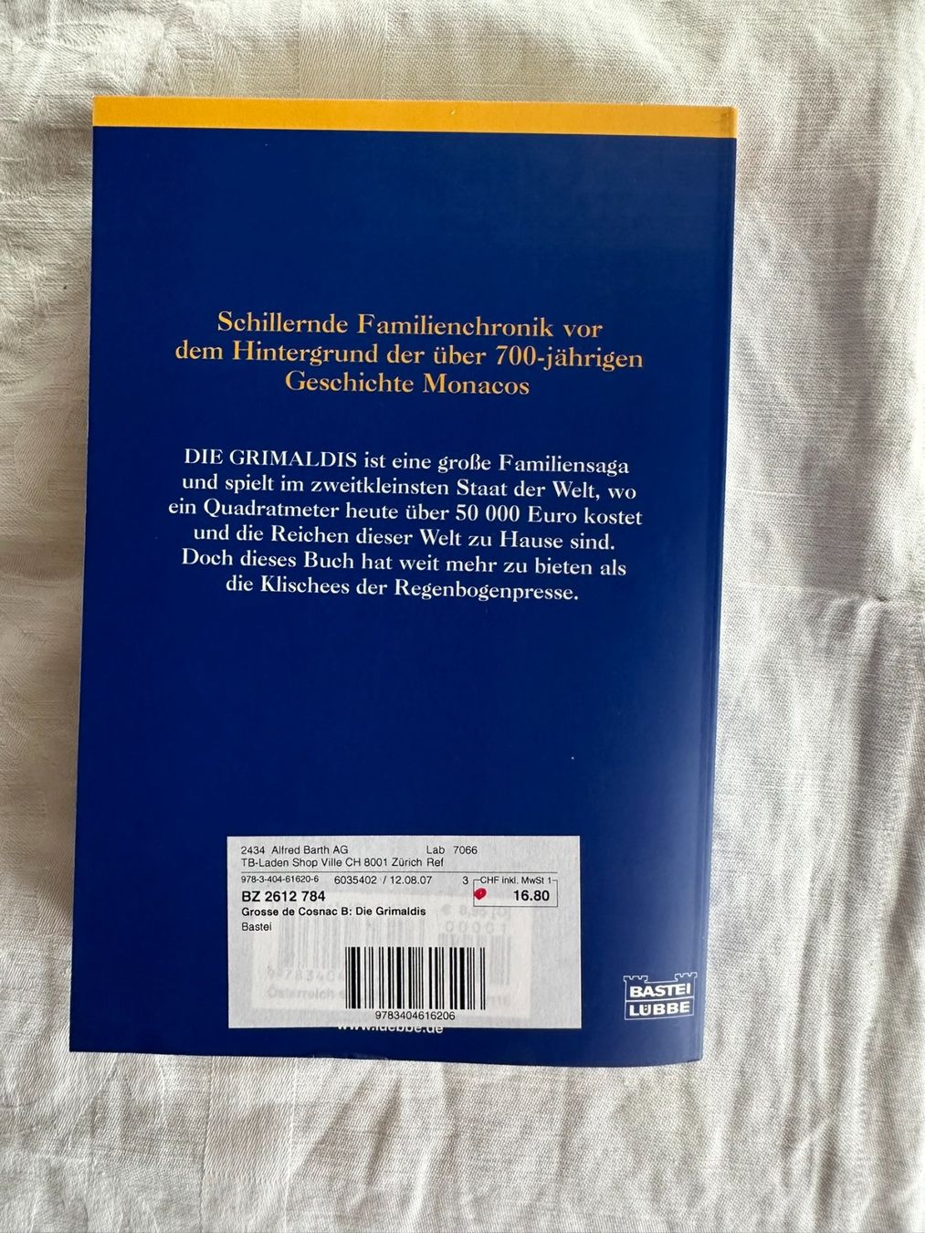 Bücher: Die Grimaldis – Gebraucht aus Pfäffikon SZ von elfenhaar 1