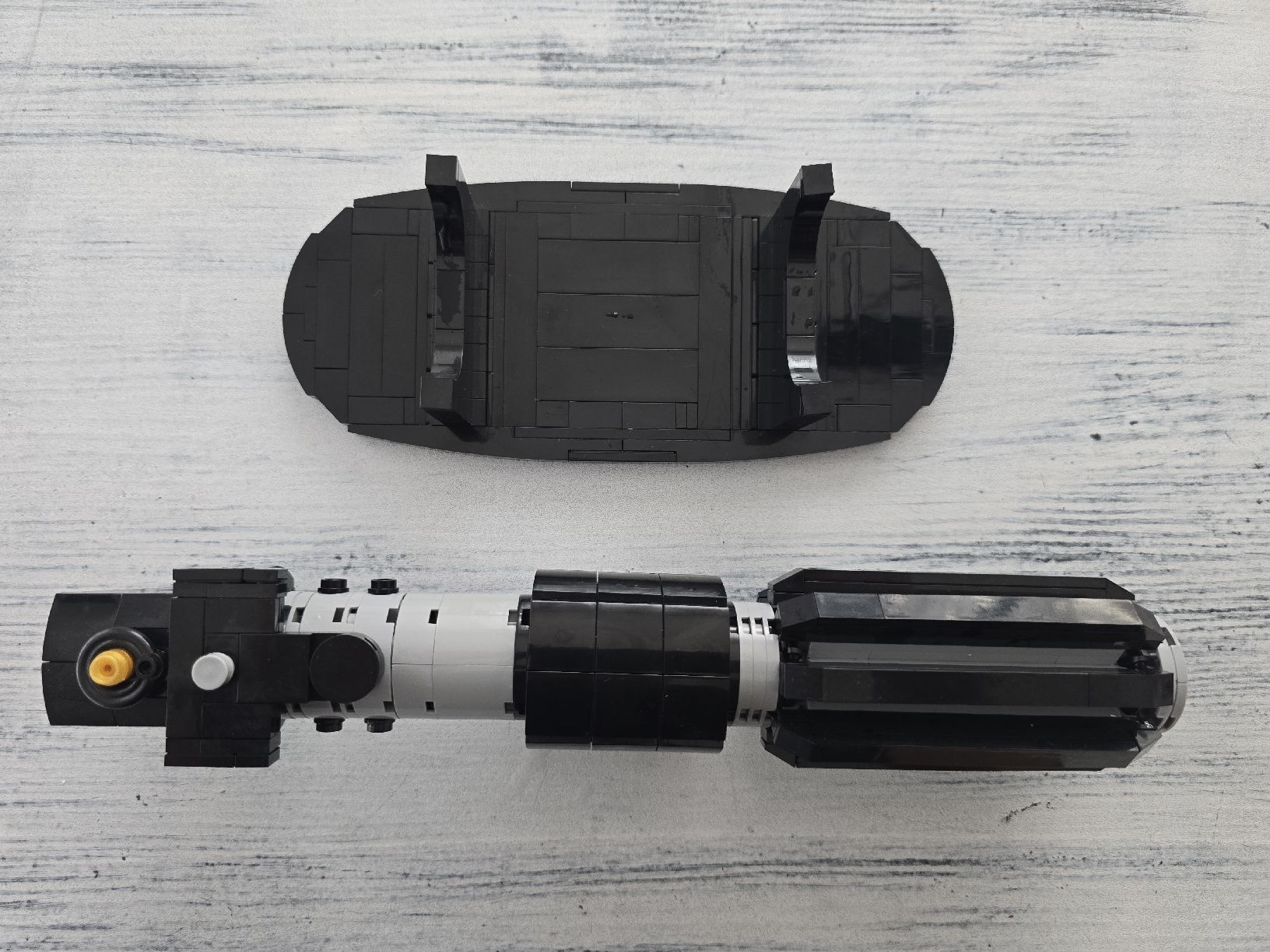 Kit di costruzioni:  Star Wars Lichtschwert Darth Vader - aus Klemmbausteine – Usato da Tuggen venduto da Zweitechanceboutique 2