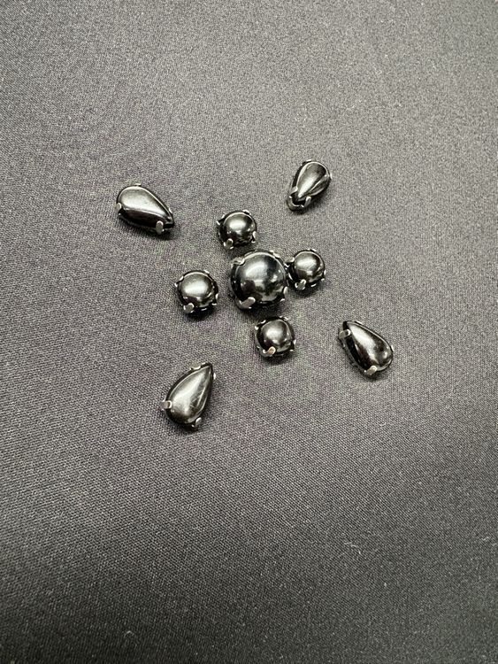Dorothee Vogel Blusen: Dorothee Vogel Schwarze Designer Bluse Gr. 42 Perlen Strass – Neu (gemäss Beschreibung) aus Regensdorf von secondchancefashion 3