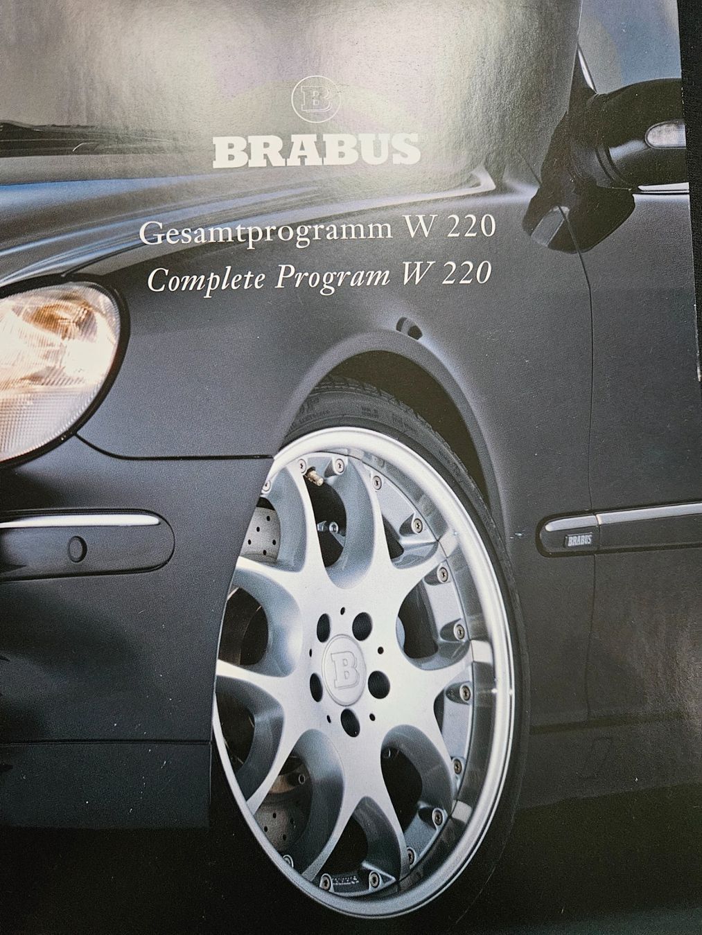 Mercedes-Benz Documenti: Brabus W 220 Programm Brabus 3.8 Brabus 5.8 Brabus V12 S xa – Usato da Flawil venduto da sr1_f6st