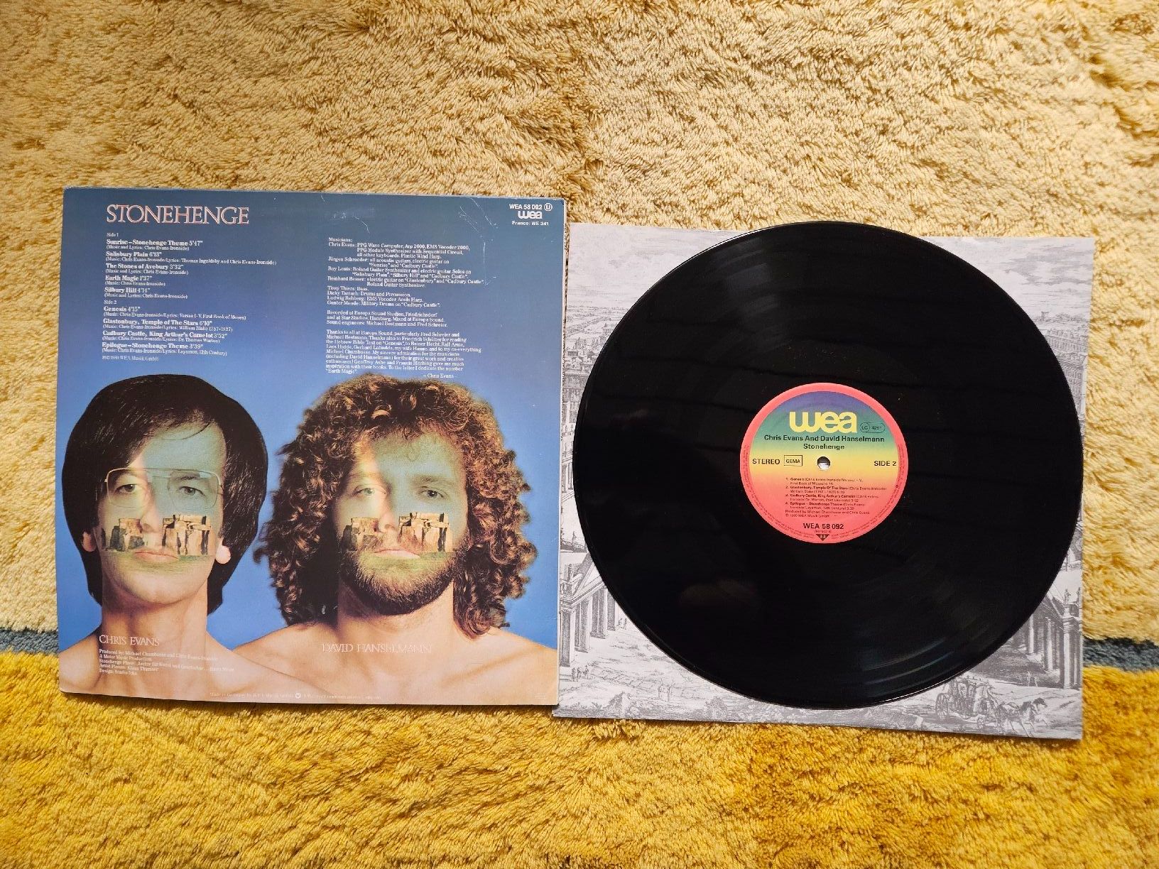 Dischi in vinile: Chris Evans & David Hanselmann Schallplatte Lp - Stonehenge – Nuovo (secondo la descrizione) da Lyss venduto da Alexine 1