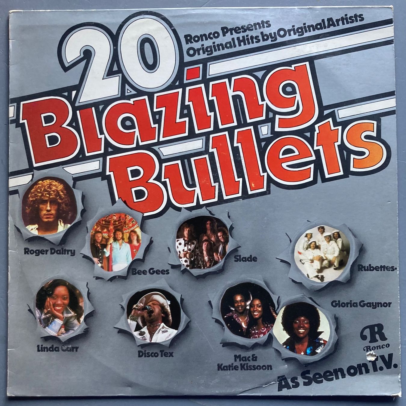 Dischi in vinile: 20 BLAZING BULLETS – Usato da Poliez-Pittet venduto da Newtown-Records