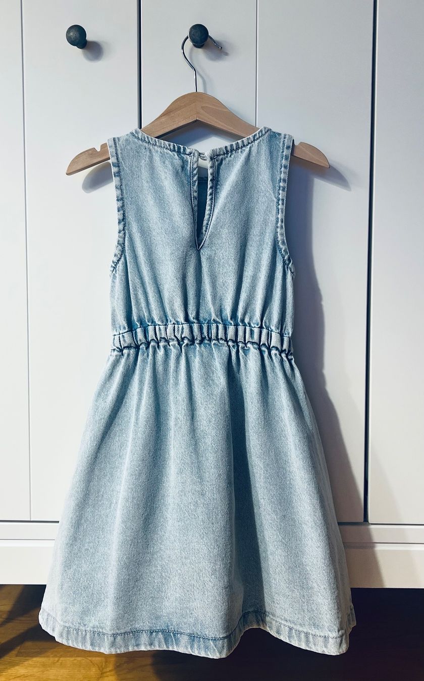 Zara Vestiti & Gonne: Zara 110 - 116 Kleid jeans blau – Usato da Burgdorf venduto da rulan 2