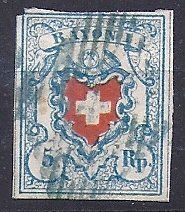 Tous les timbres: RAYON No. 17II – D'occasion à Les Verrières par Scampi0