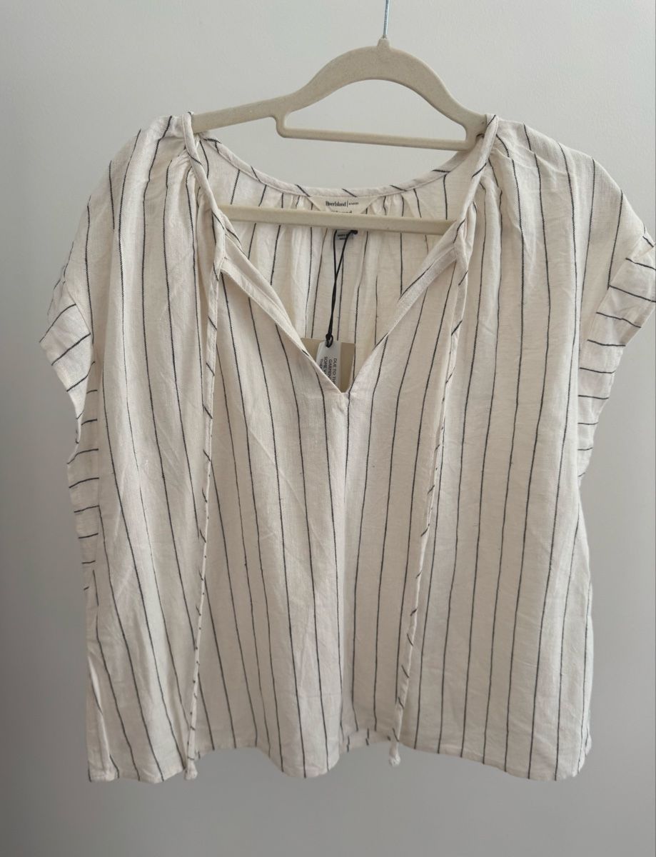 Chemisiers: River Island linen blouse – Neuf avec emballage d'origine à Zürich par di_archive