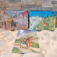 Drei Heidi Bilderbücher wunderschöne Bilder Spyri