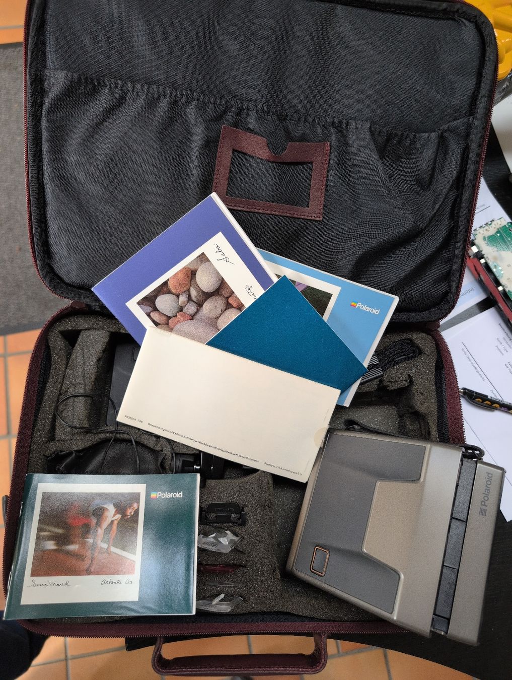 Polaroid Kamera: Polaroid Image System Sofortbildkamera mit Tasche Set – Gebraucht aus Breitenbach von Dribbel 3