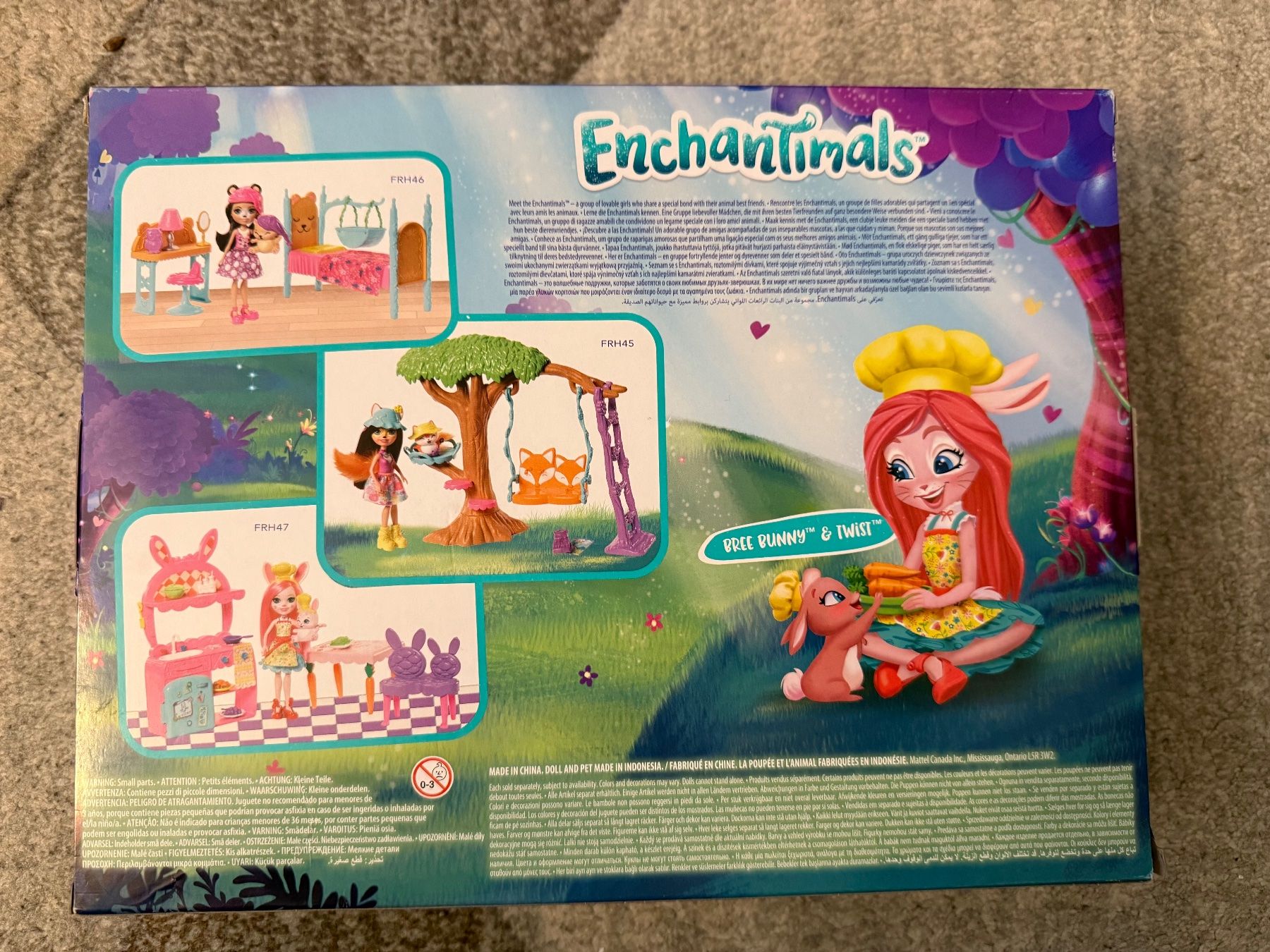 Enchantimals FRH47 Kitchen Fun Hasen Bree Bunny und Twist (Neu und ...