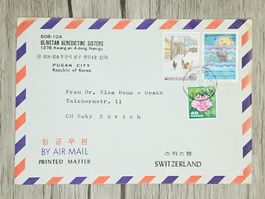 CL14 Enveloppe + Timbre Korea Sud 1993