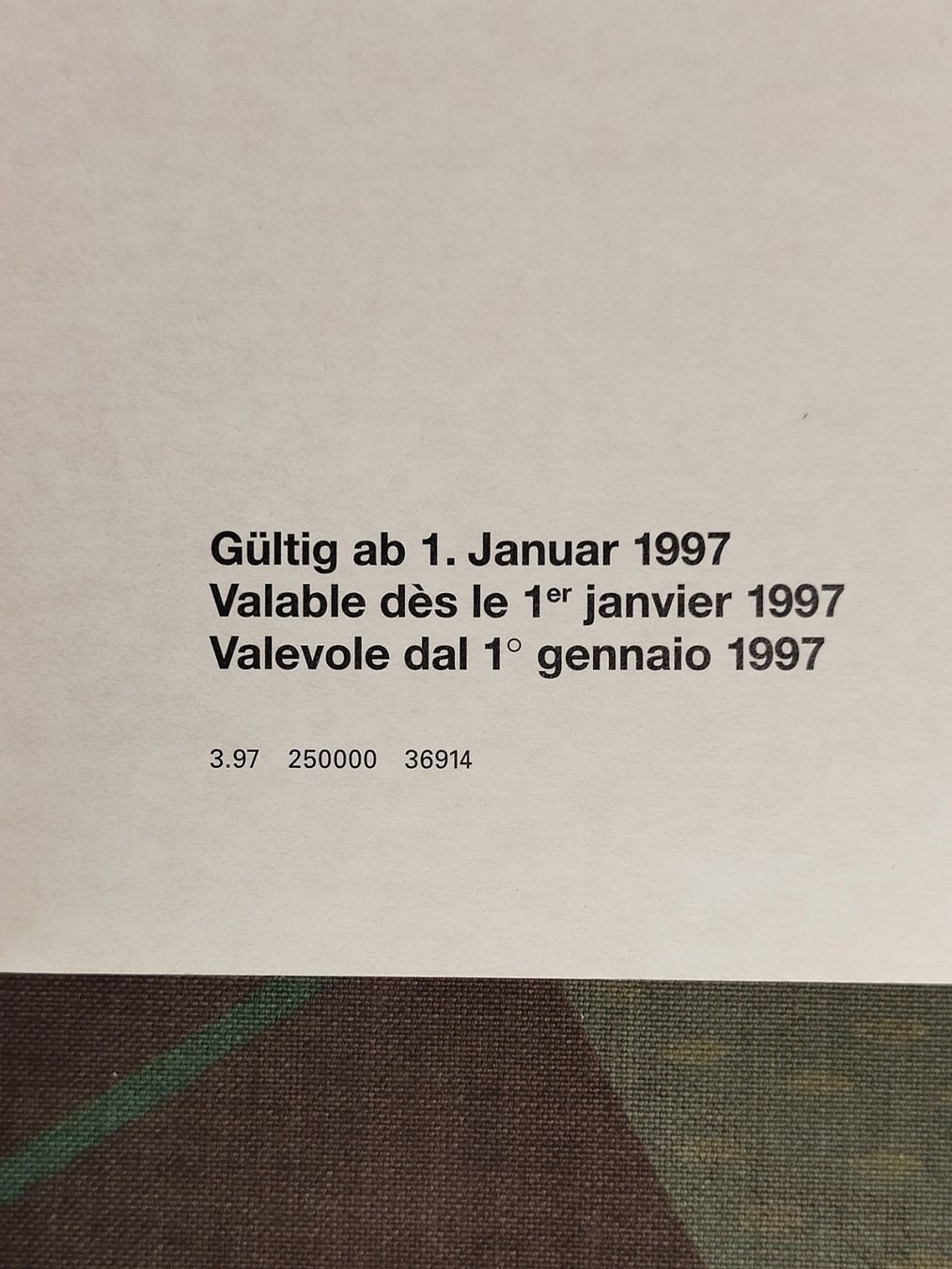 Schweizer Armee Uniformi: Reglement 51.9/III dfi Abzeichen der Schweizer Armee – Usato da Bauma venduto da SwissMilitaria 1