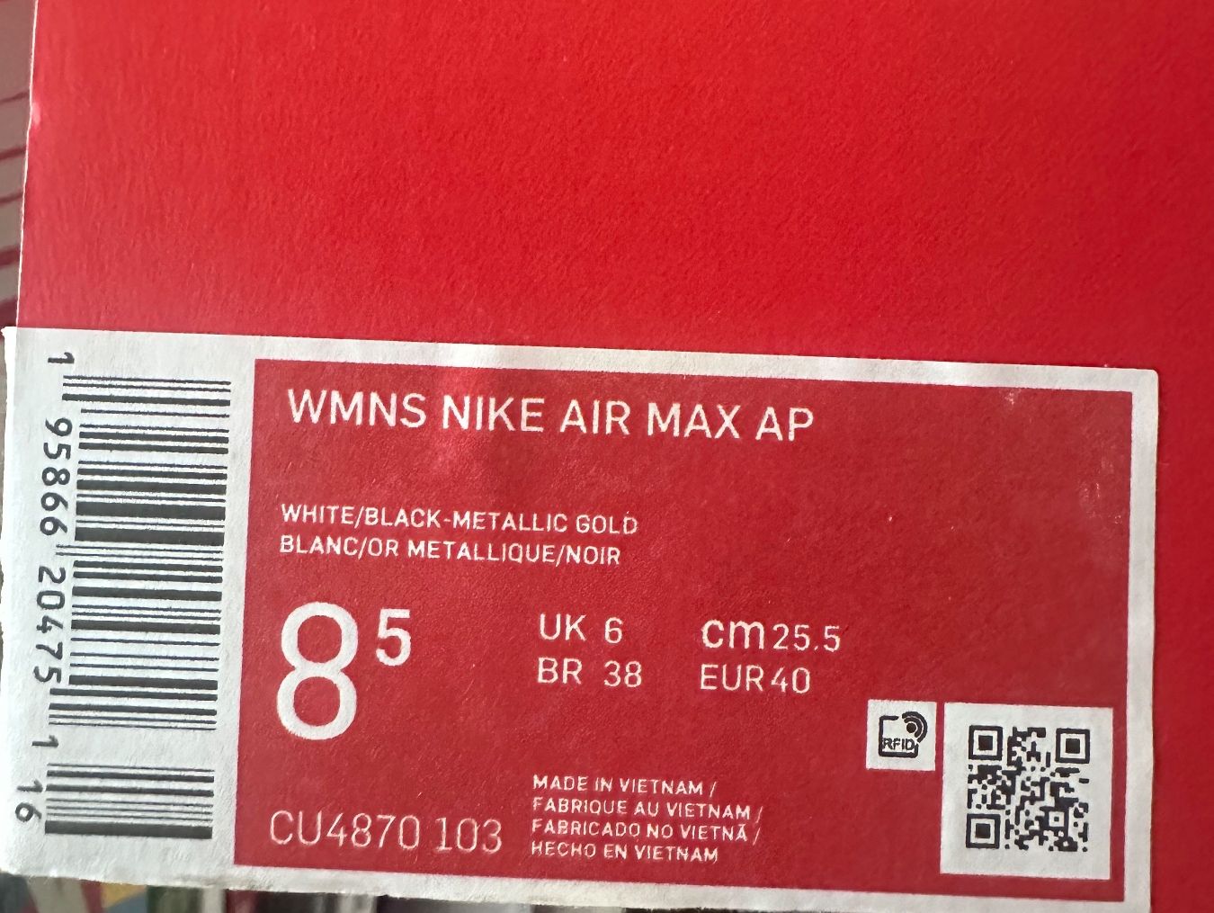 Nike Scarpe da donna: WMNS NIKE AIR MAX AP Gr. 40 - NEU – Nuovo e nell'imballaggio originale da Basel venduto da Lalulu01 4