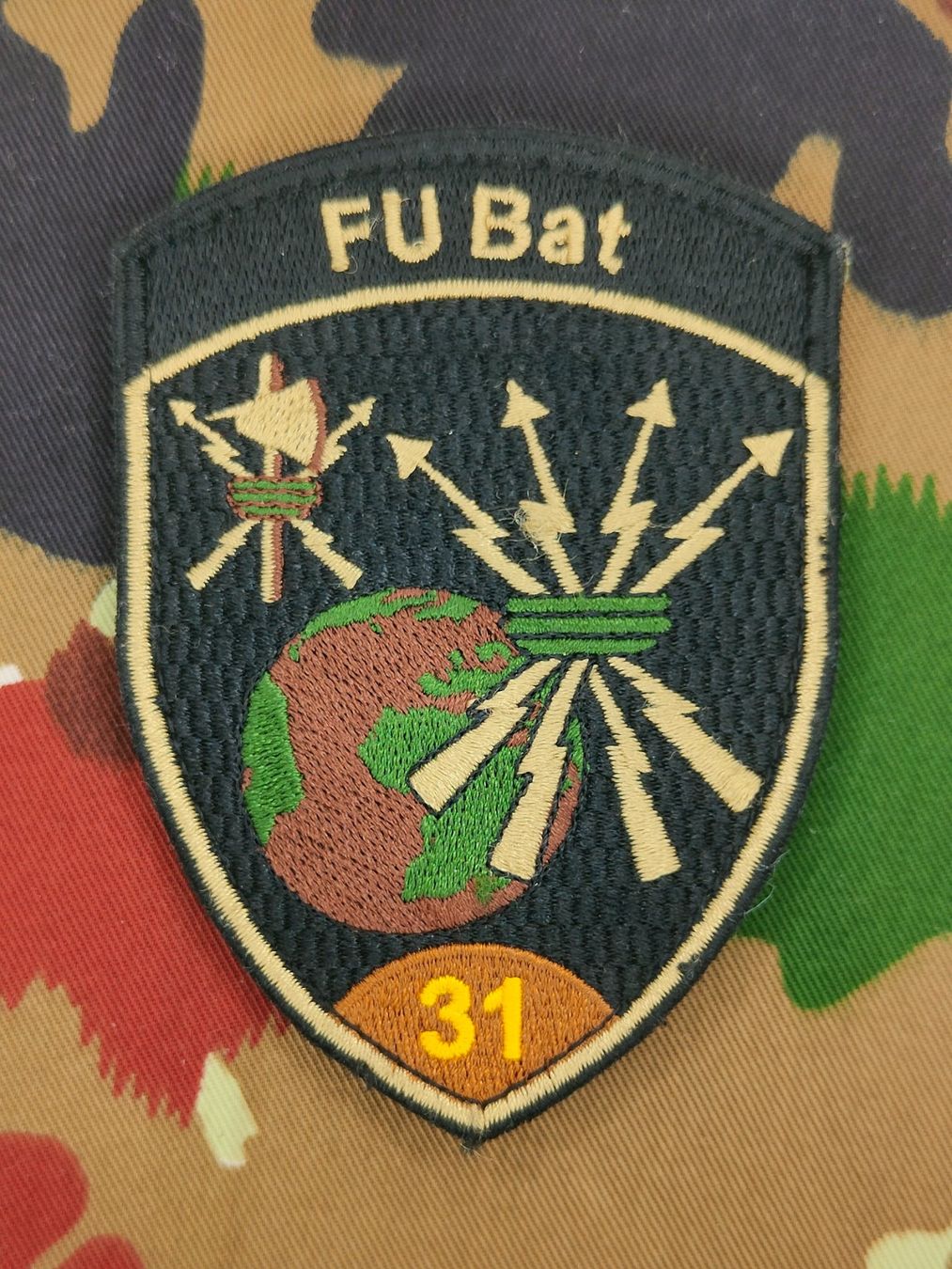 Schweizer Armee Placchette & Badge: Verbandsabzeichen Fu Bat 31 Kp 2 – Usato da Bauma venduto da SwissMilitaria
