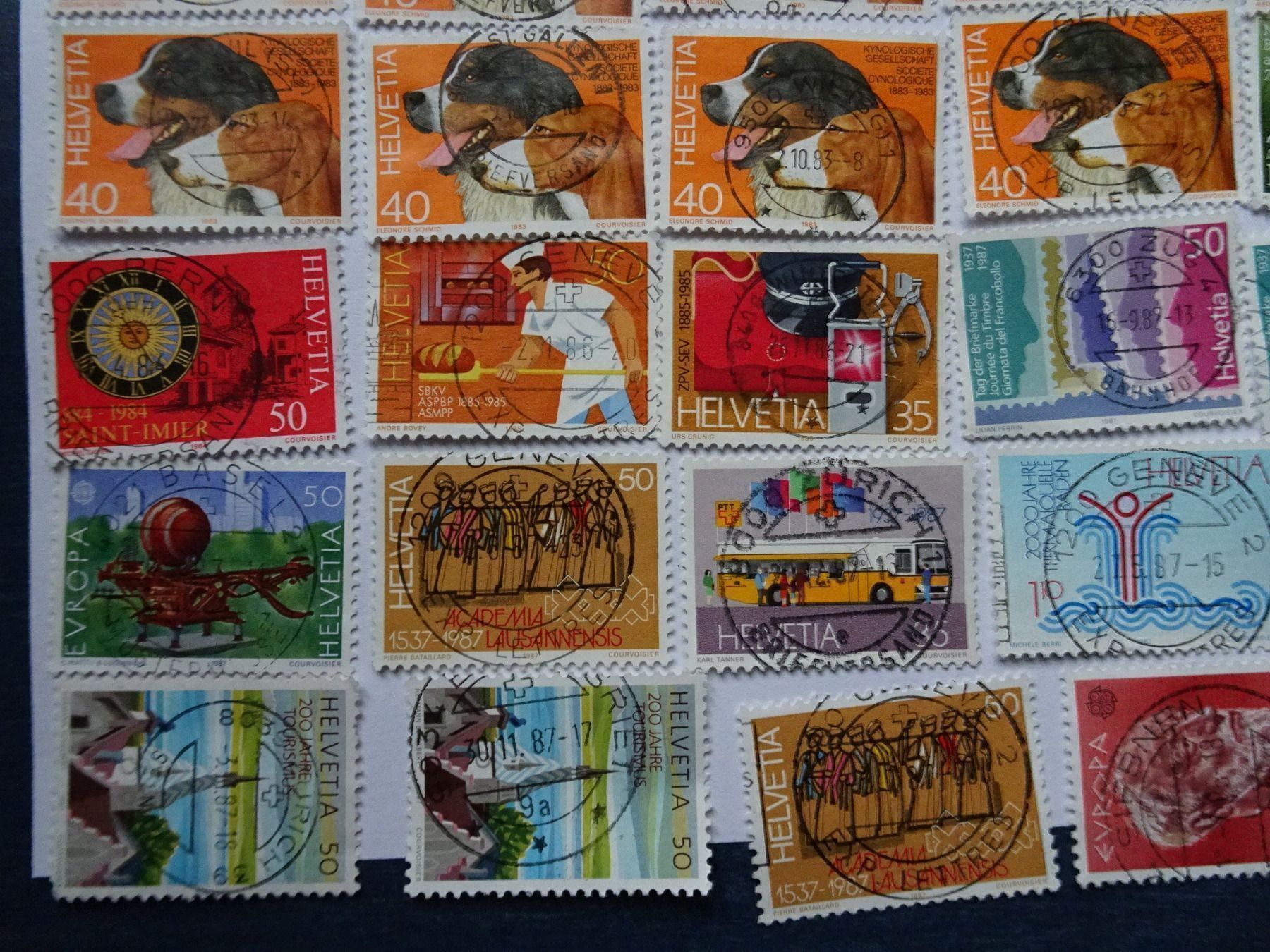 Alle Briefmarken: Vollstempel – Gebraucht aus Aadorf von Chnorli-Furz 3