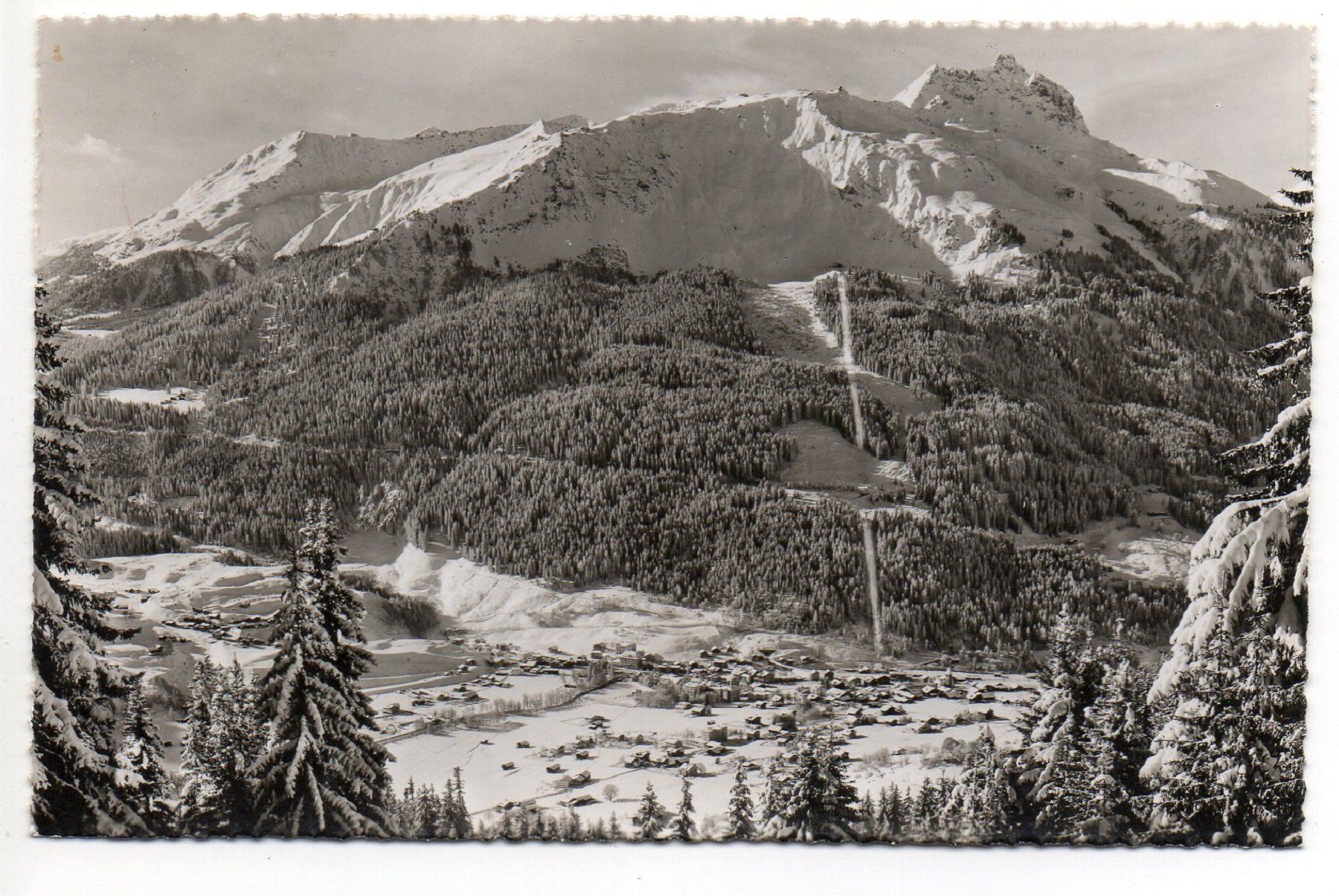Cartoline postali: KLOSTERS Luftseilbahn Gotschnagrat – Usato da Jona venduto da philajona