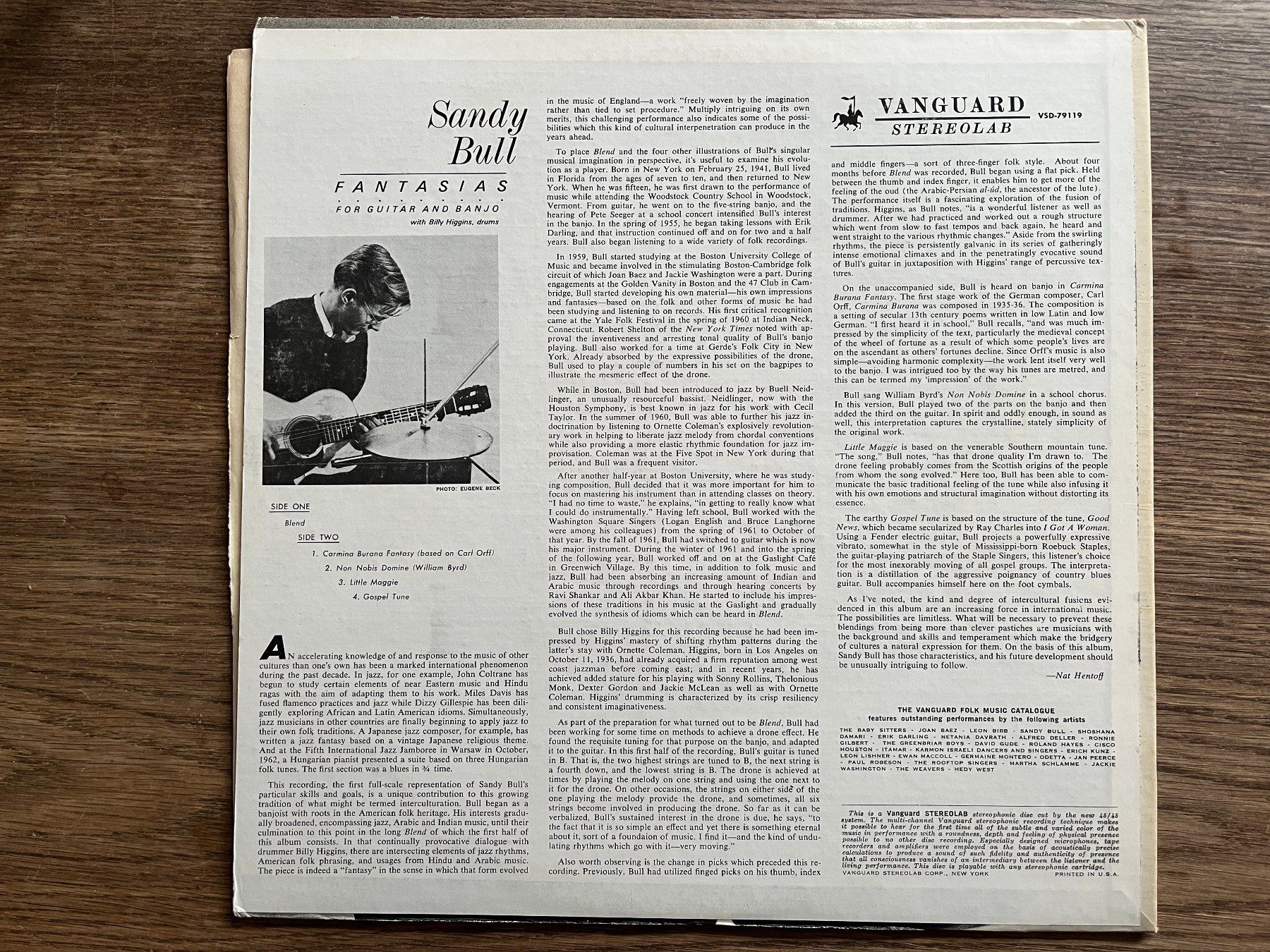 Dischi in vinile: Sandy Bull- Fantasias – Usato da Zürich venduto da Nieverge1 1