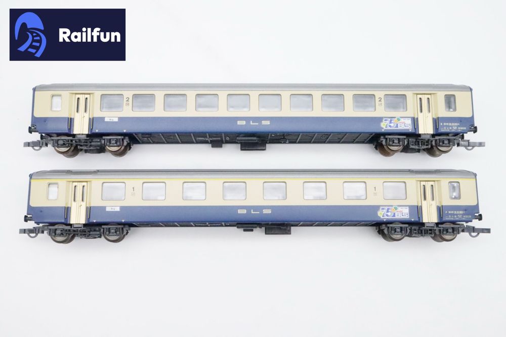 Lima Modelleisenbahnen: Lima 309511K + 14K BLS "75 Jahre BLS" H0 DC – Gebraucht aus Basel von Railfun