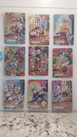 Lot de 12 cartes "custom" Dragon Ball prism