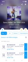 HEUTE ! Samu Haber, The Hall, 2 Top Sitzplätze