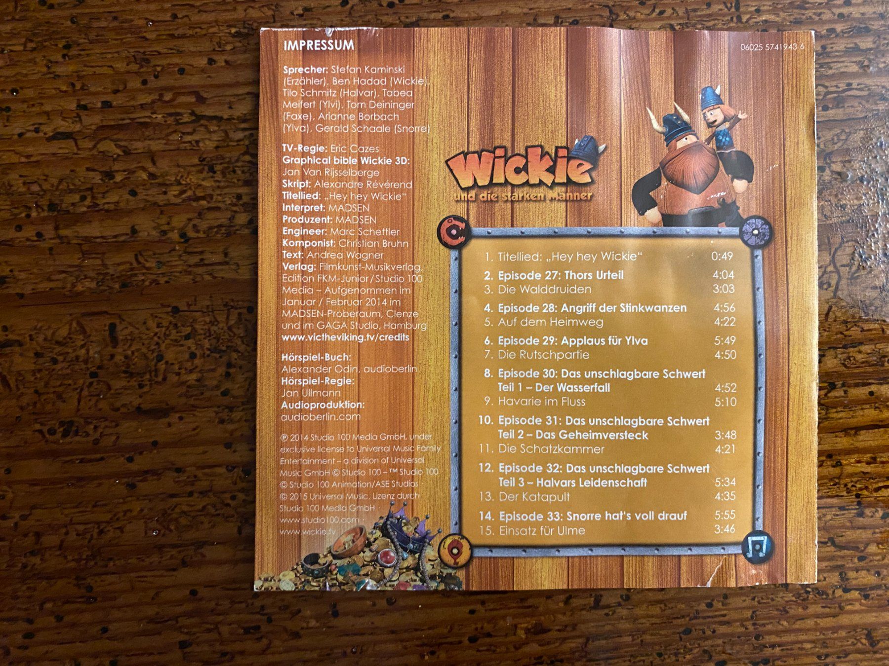 CD & DVD-Rohlinge: Wickie und die starken Männer – Gebraucht aus Teufen AR von trueblue84 1