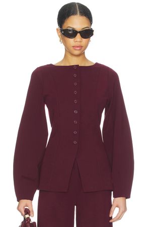 Blazer, burgundy, ALIGNE, taille XS, new with tags