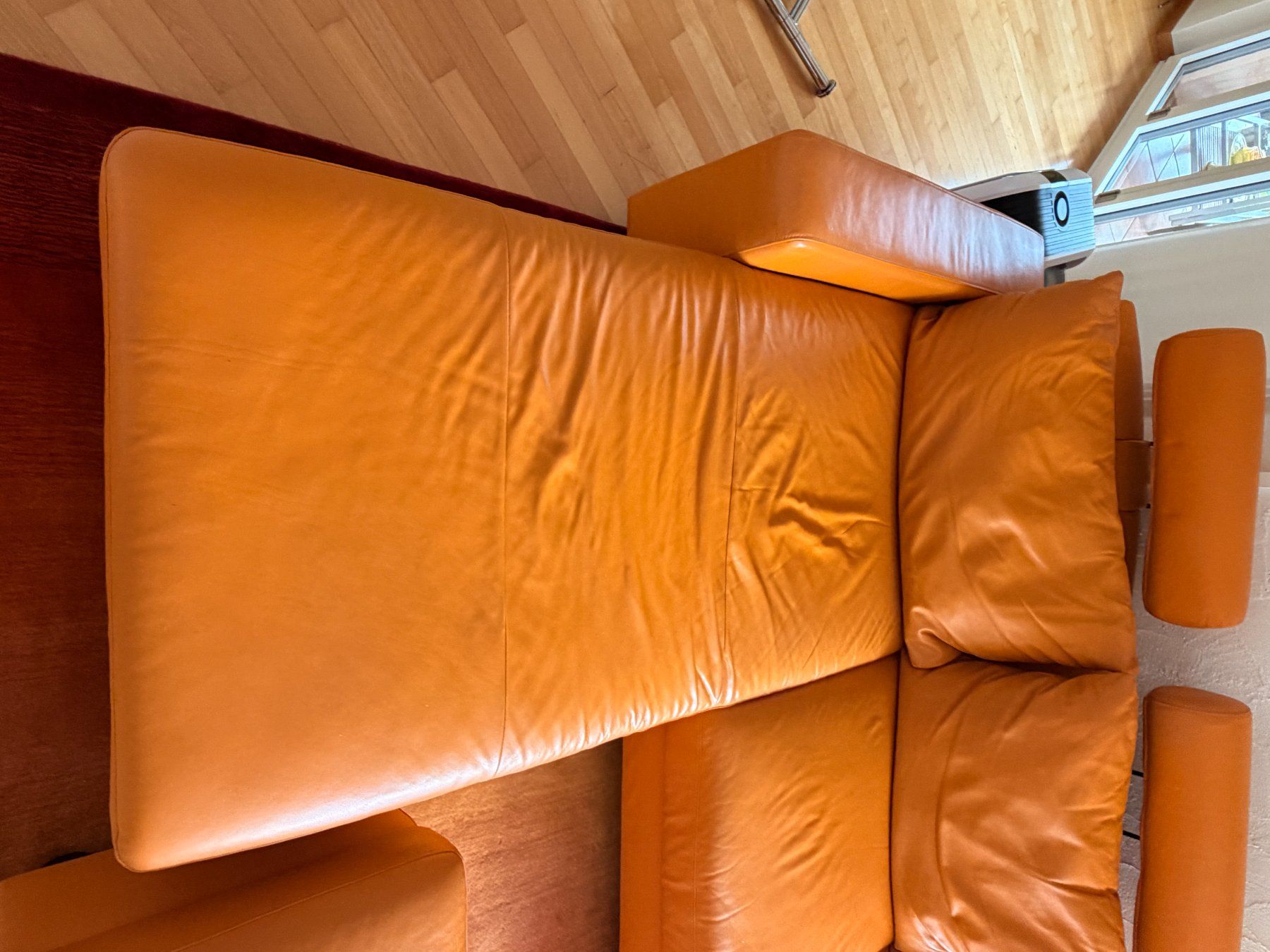 Stressless Sofas: Stressless E200 Leder (Paloma) Ecksofa mit Longchair – Gebraucht aus Emmenbrücke von andreas63 3