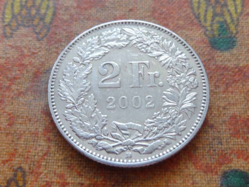 Tutti le monete: 2 Fr. 2002 – Usato da Romanel-sur-Lausanne venduto da Swift13