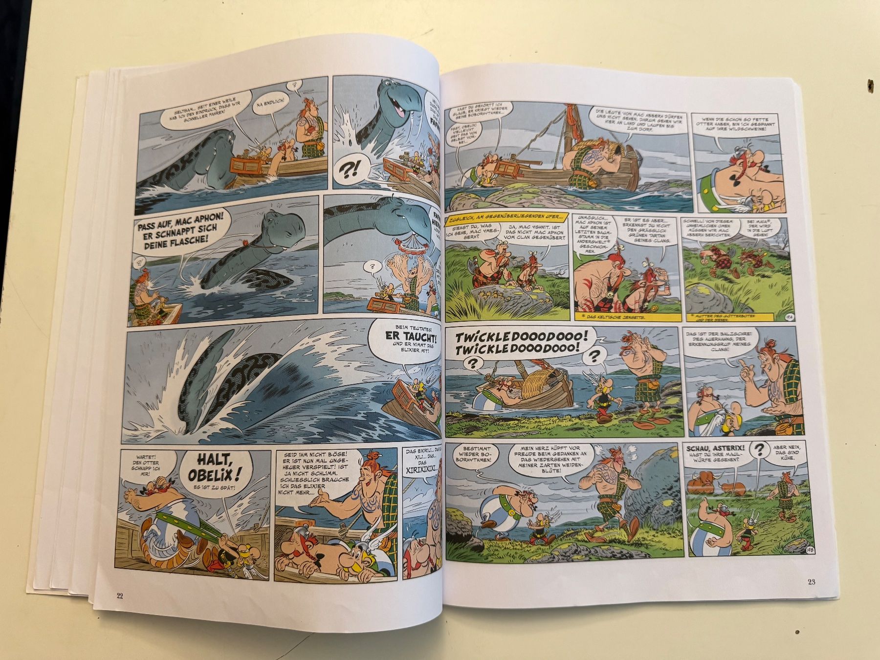 Fumetti: Asterix bei den Pikten Band 35 – Usato da Münsingen venduto da Ganjam 6