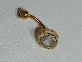 bauchpiercing edelsthal,,nickelfrei,,mit zerkonia