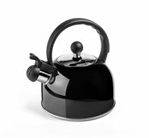 Ibili- pfeiffender Wasserkessel schwarz 2,5 l - NEU OVP